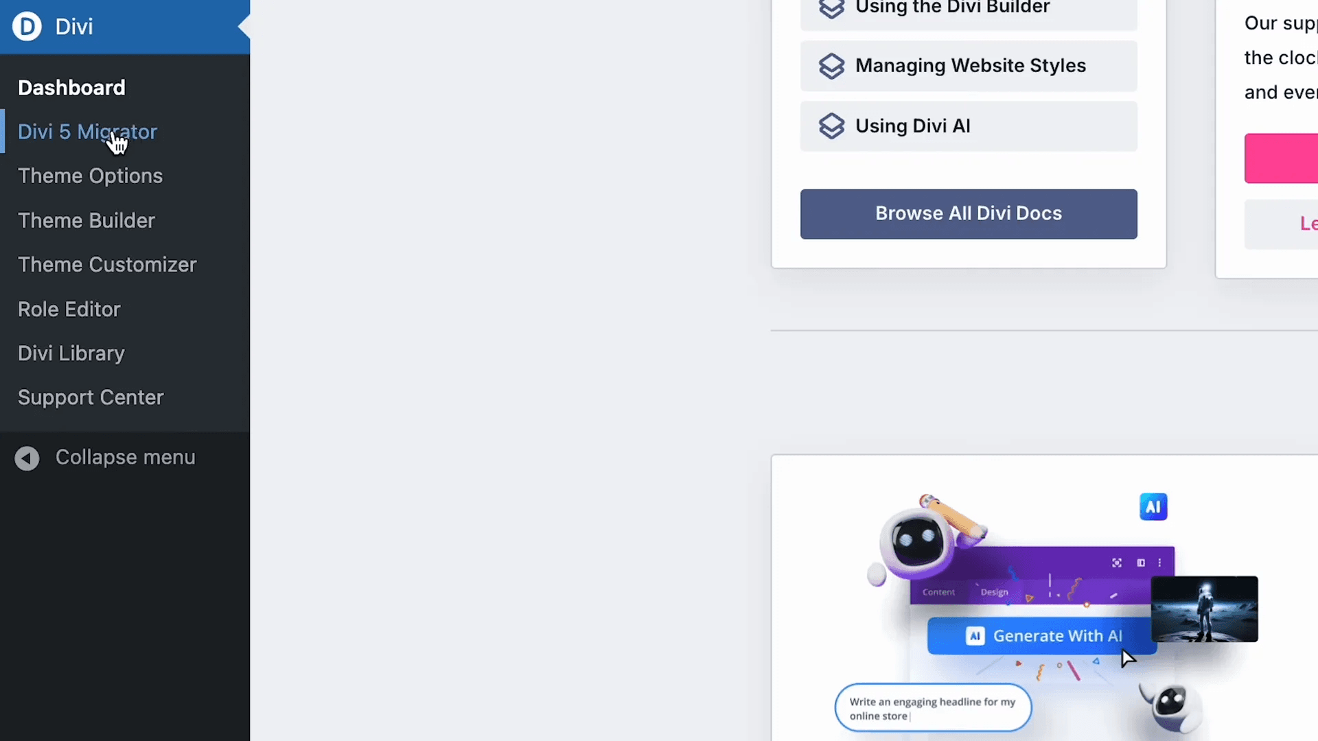 Utilisation du migrateur pour analyser les modules