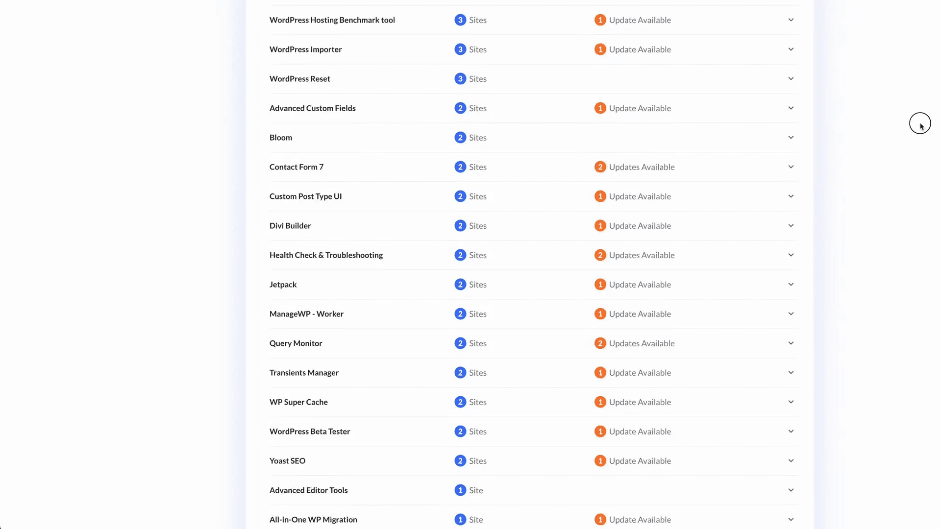 Vue d'ensemble des thèmes et plugins