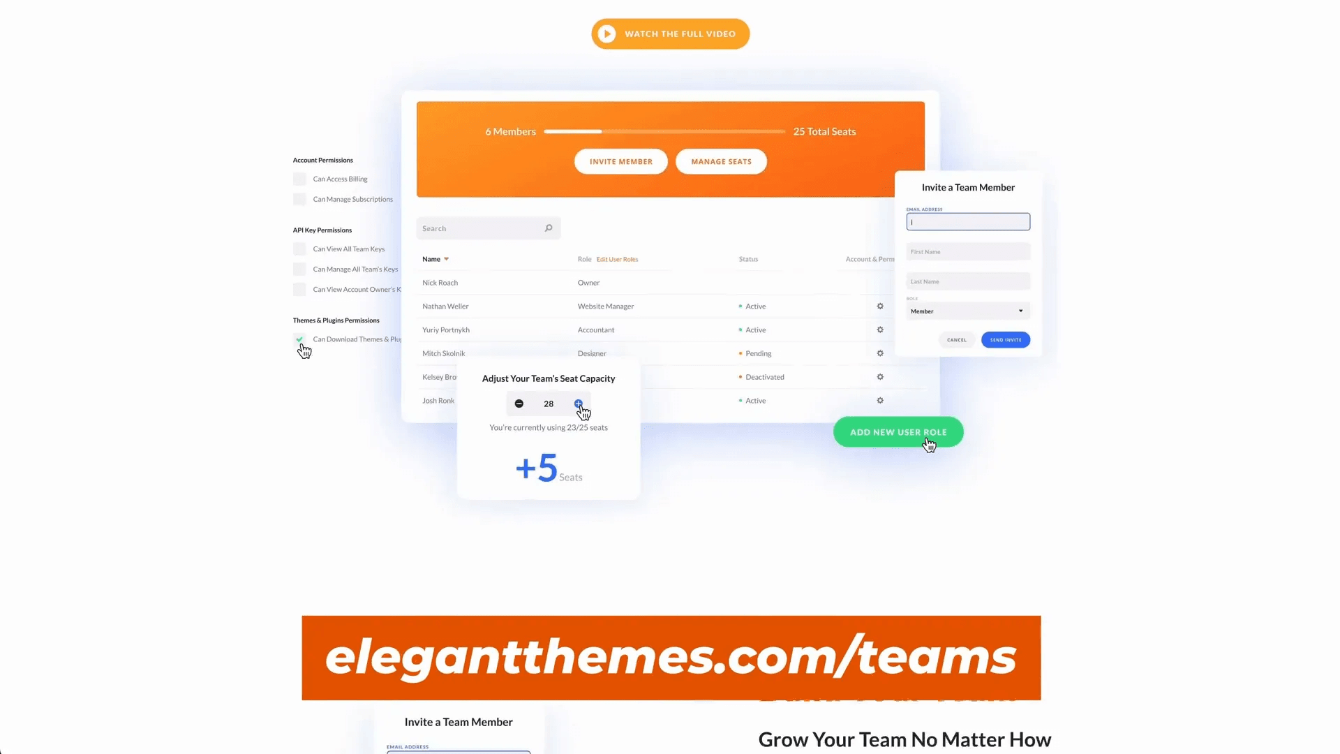 Collaboration avec l'équipe dans Divi Dash